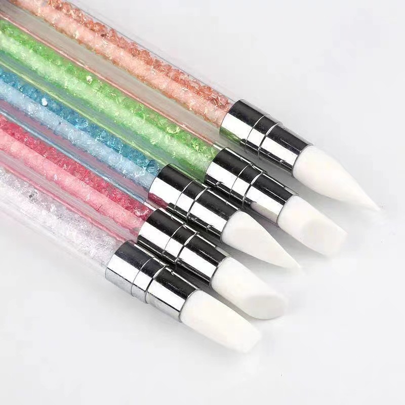 Set Cọ đắp 2 đầu trang trí móng đa năng (set 5 cây)