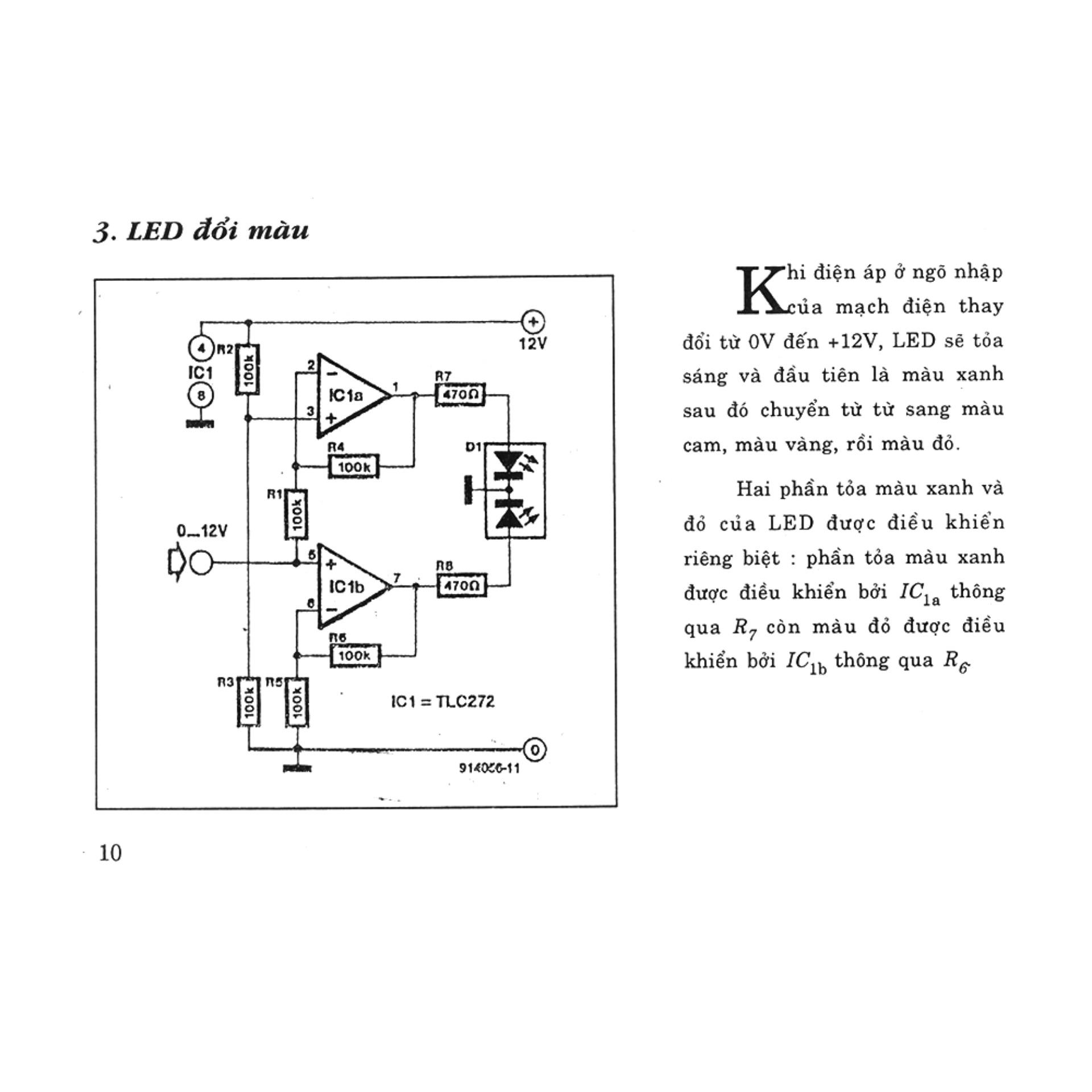 Hướng Dẫn Tự Lắp Ráp 100 Mạch Điện - Điện Tử