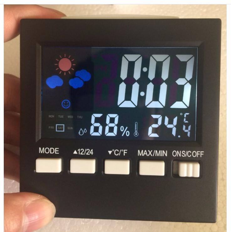 [HCM]Đồng hồ đo nhiệt độ LED đồng hồ đo nhiệt độ độ ẩm