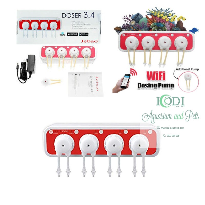 Máy bơm vi lượng Jebao Doser 3.4 Doser 4.4