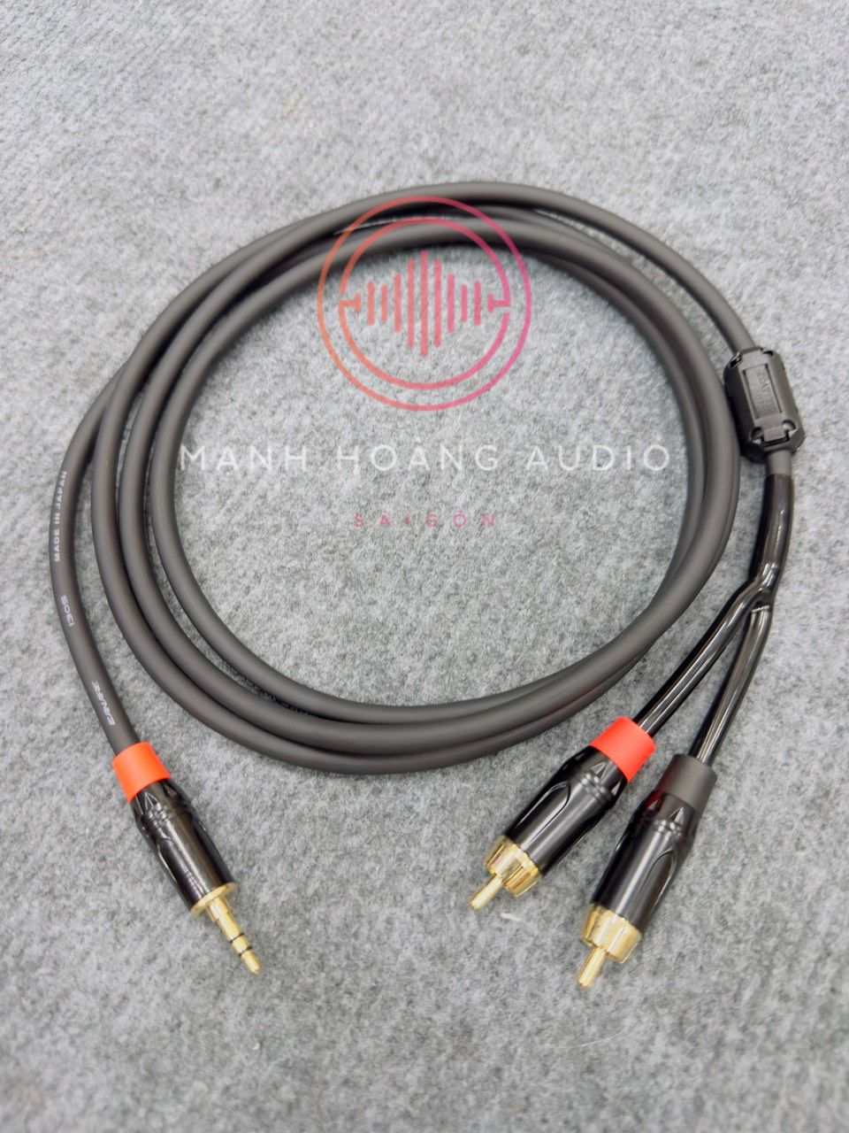 Dây 3.5 ra 2 AV bãi Nhật - Mạnh Hoàng Audio