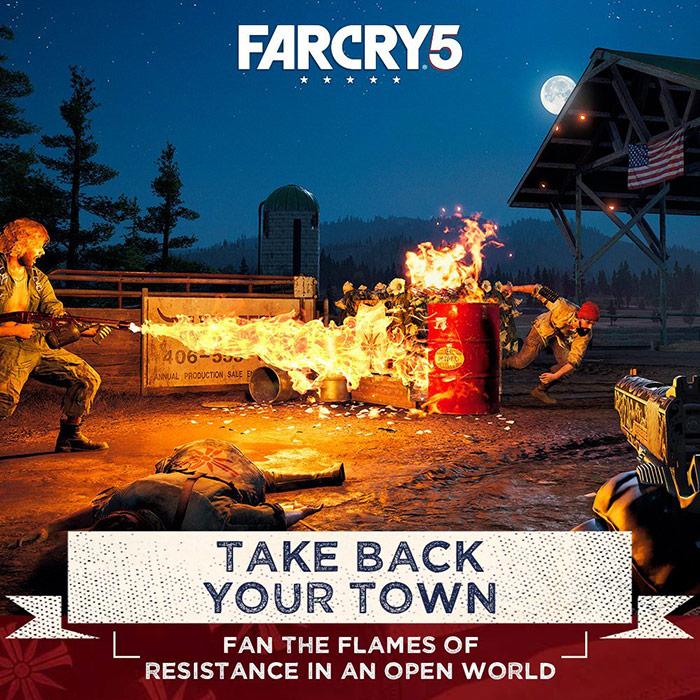 Đĩa Game PS4: Far Cry 5 Standard Edition