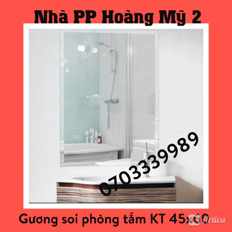 [HCM]Gương Soi Phòng Tắm - Kiếng Phòng Tắm