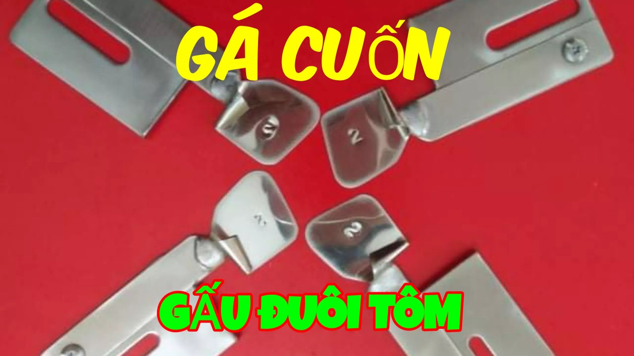 gá cuốn gấu đuôi tôm