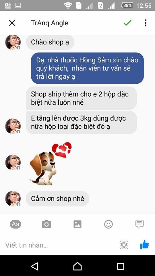 Thuốc Tăng Cân Hồng Sâm cao cấp