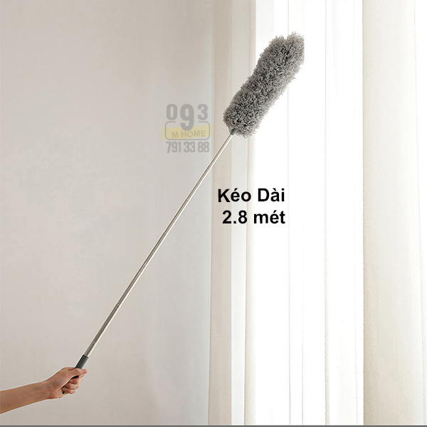 Adjustable Feather duster Stretch Extend Bending Microfiber Household Dusting Brush