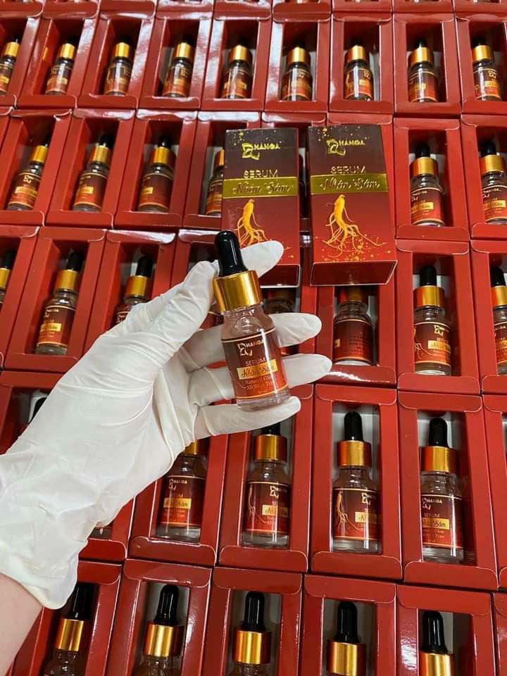 Serum Nhân Sâm Phục hồi da mỏng chỉ đỏ
