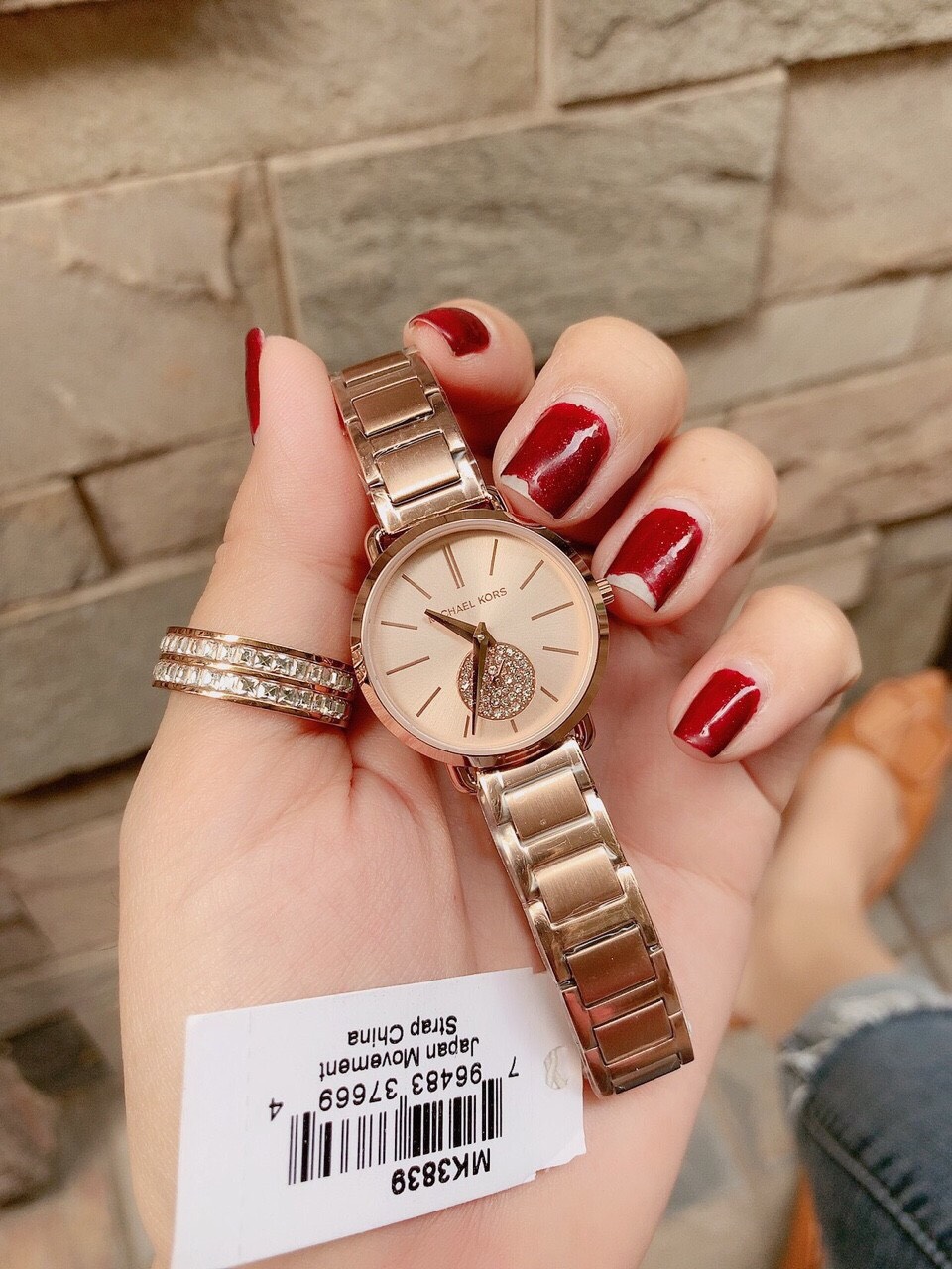 [HCM]Đồng hồ Nữ MICHAEL KOR$ MK NHÍ SIZE 28 MM