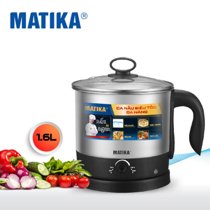 Ca nấu siêu tốc đa năng Matika MTK-1612