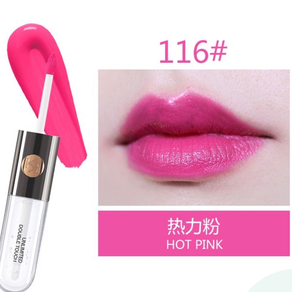 [HCM]Son kem KIKO 2 đầu 116- màu hồng
