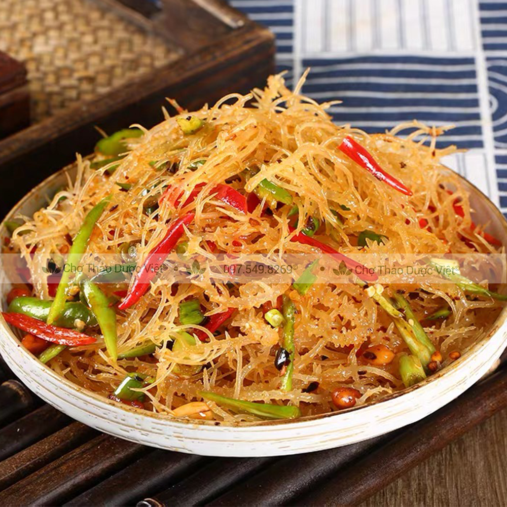 100g Rong Sụn Khô ( Nấu chè sâm bổ lượng, ngon, giòn) - Chợ thảo dược việt