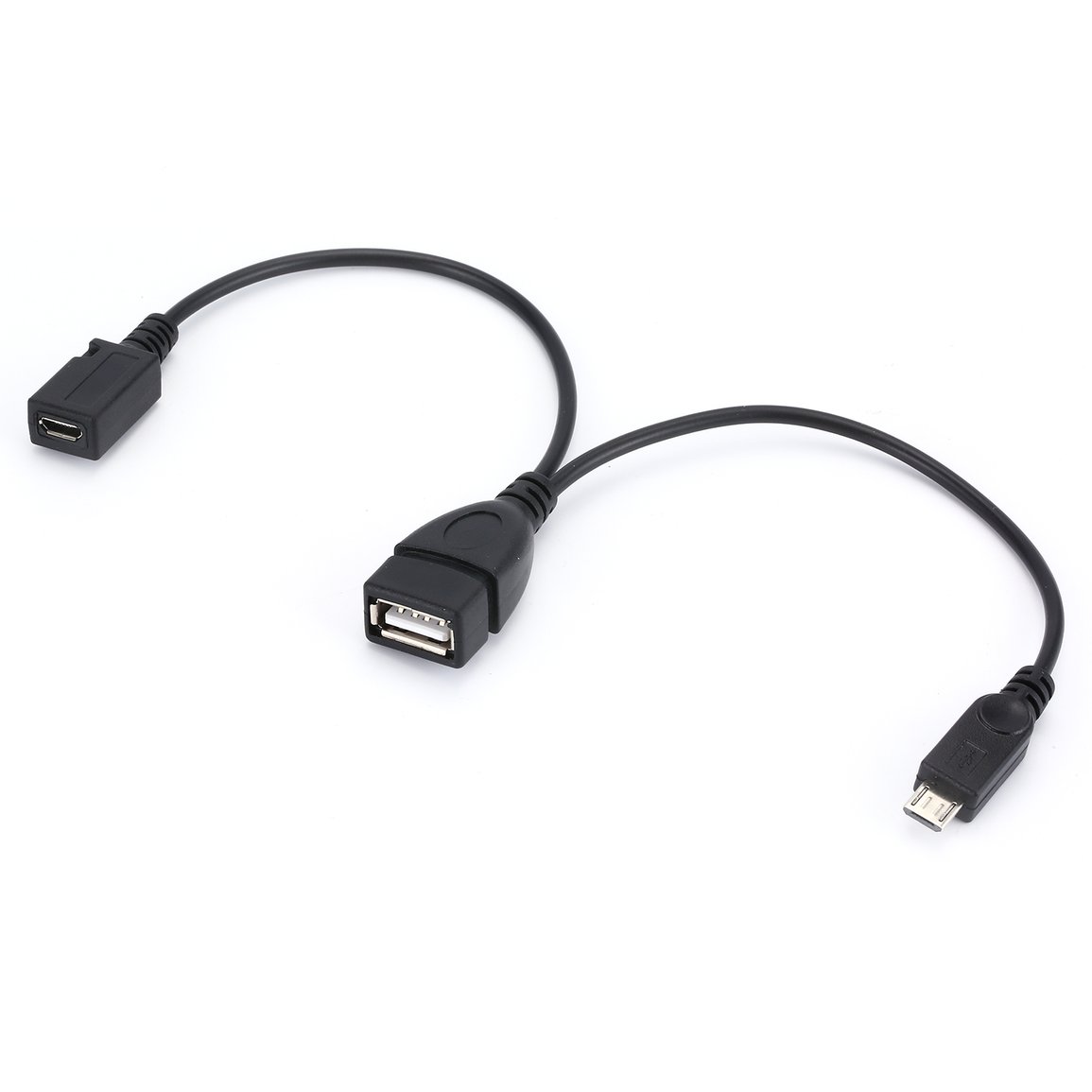 Cable 2 đầu Micro USB đực và cái ra USB