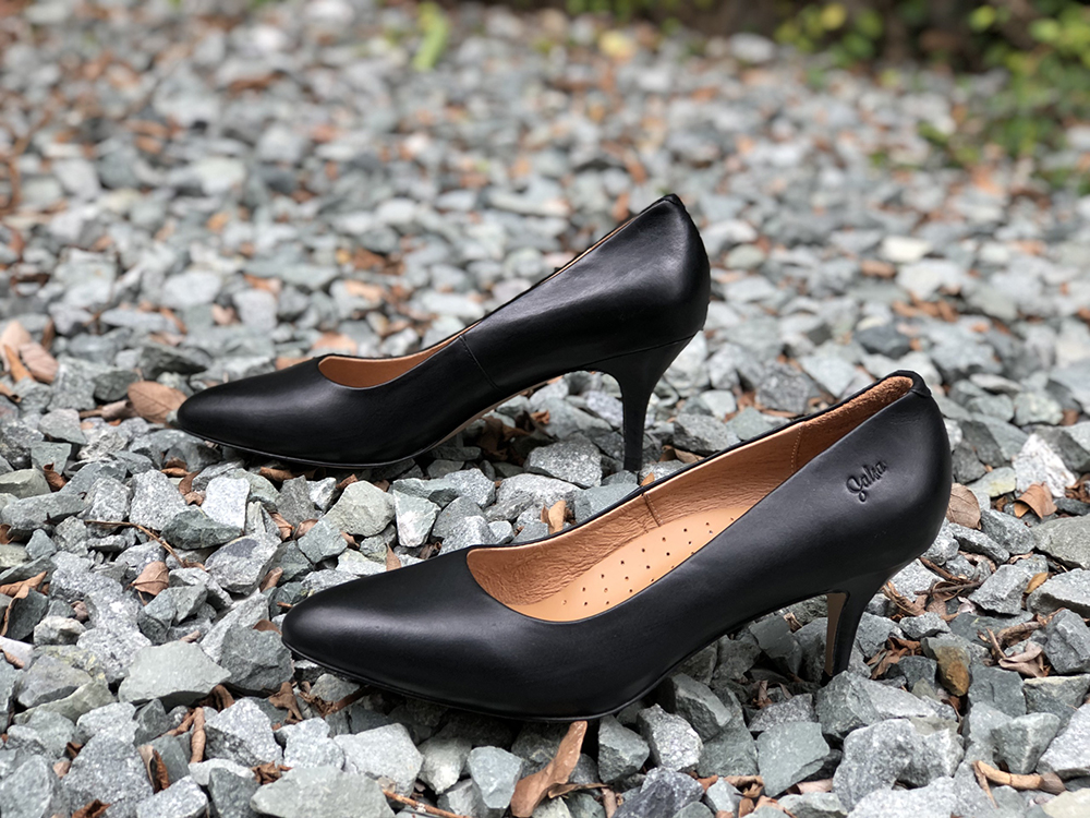 Giày nữ công sở da thật gót nhọn 7cm P05 - SALSA pumps