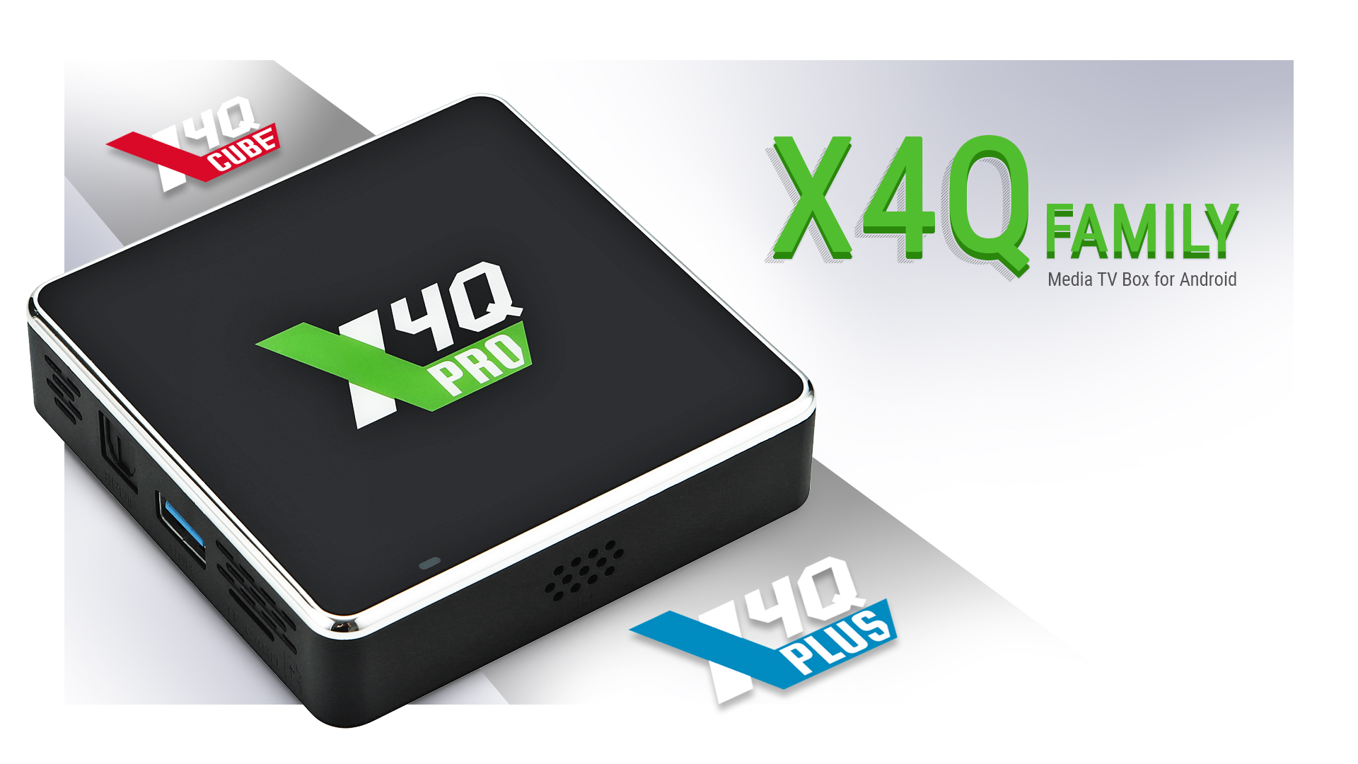 Android TV Box Ugoos X4Q Pro 4G+32G Android 11 CPU S905X4 Dolby Atmos , DTSX