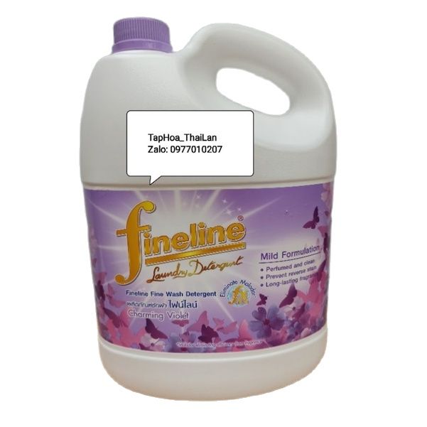 [Hoàn Tiền 10%] Nước Giặt Fineline 3000ml Nhập Khẩu Thái Lan