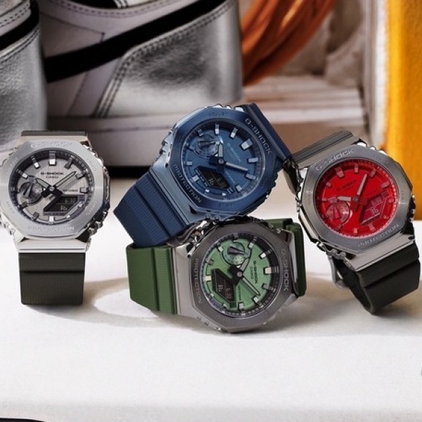 [New Arrived] CASIO Mens Sports Waterproof Watch G-SHOCK GM-2100 Casio Octagonal Farm Oak Watch Watch