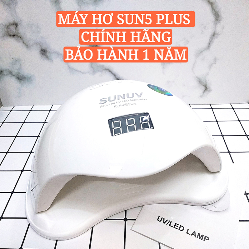 [HCM]Máy hơ gel Sun5 Plus 48W 36 bóng đèn - Hàng chính hãng công ty Sun UV/LED - bảo hành 1 năm