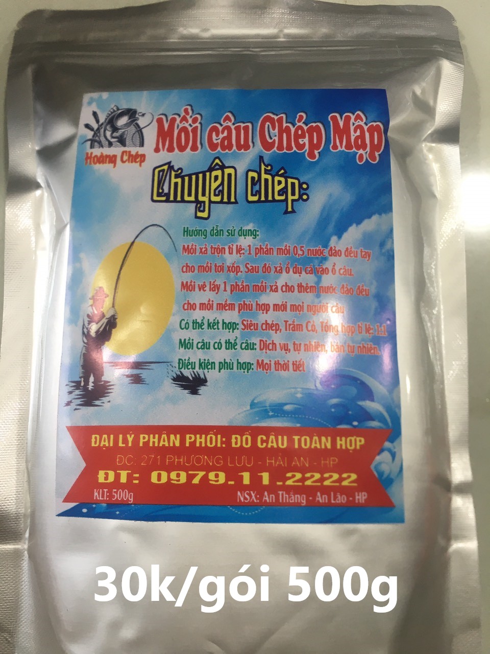 Mồi câu Chép Mập gói Chuyên Chép