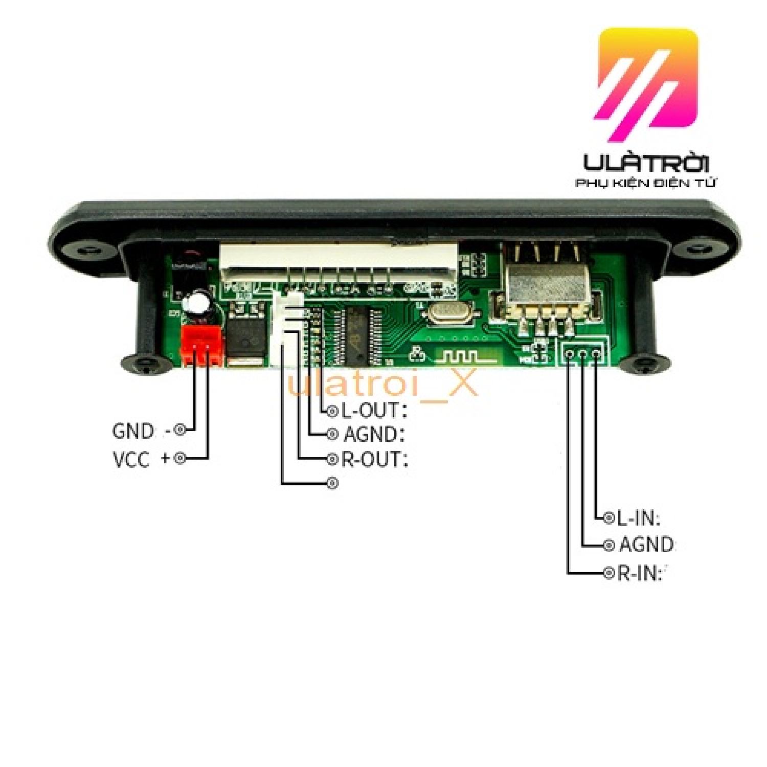 Mạch bluetooth 5.0, Mạch giải mã âm thanh MP3 5V/12V Bluetooth