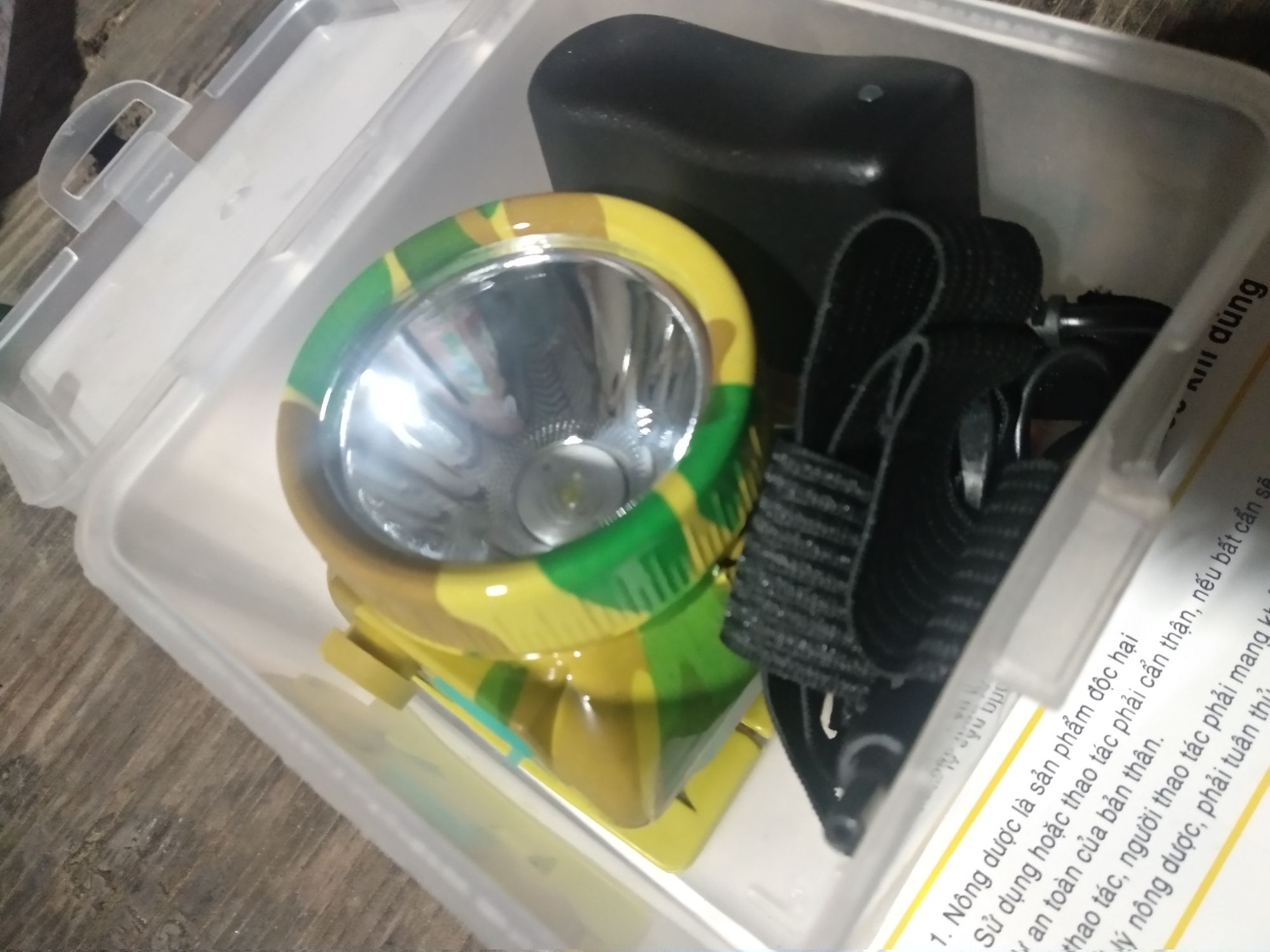 Đèn đội đầu LED A1; Đèn pin đội đầu