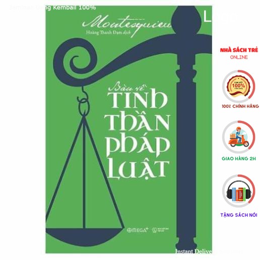 Sách - bàn về tinh thần pháp luật