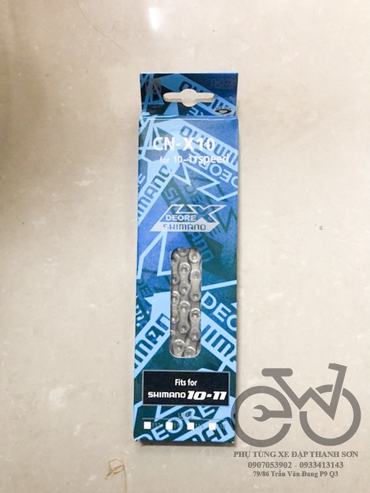 Xích sên xe đạp SHIMANO CN-X10-11s Speed