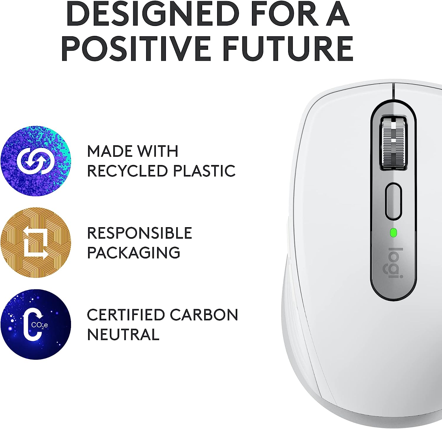 Chuột logitech bluetooth mx anywhere 3s  -  hàng chính hãng