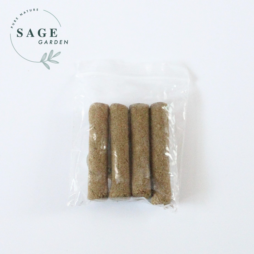 THANH HƯƠNG NÉN 5cm (Palo Santo, White Sage, Cedar)_SAGE GARDEN