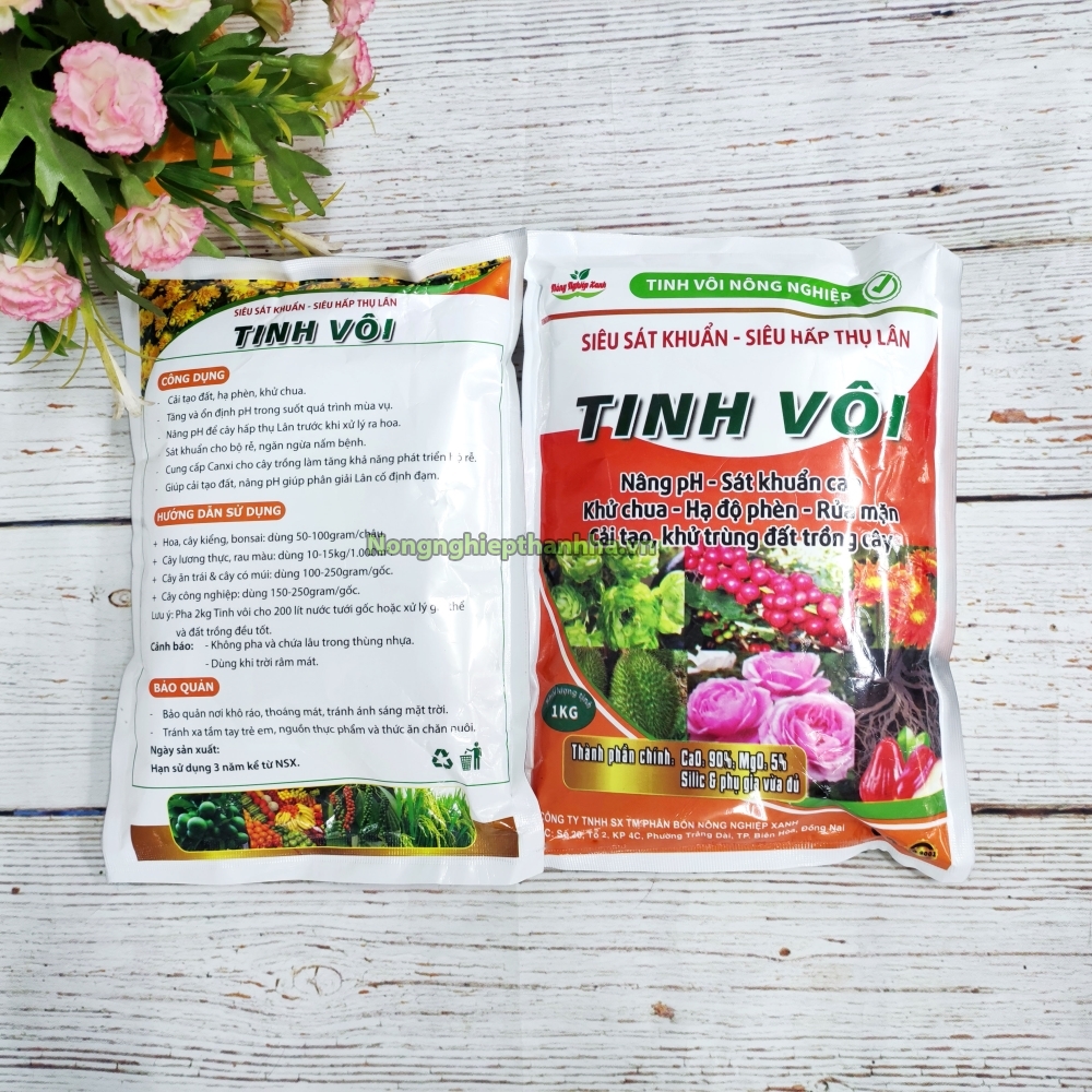 Vôi bột sát khuẩn gói 1kg