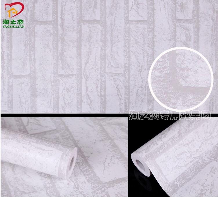 Cuộn 5M decal giấy dán tường (có sẵn keo) - ĐÁ TRẮNG PT089