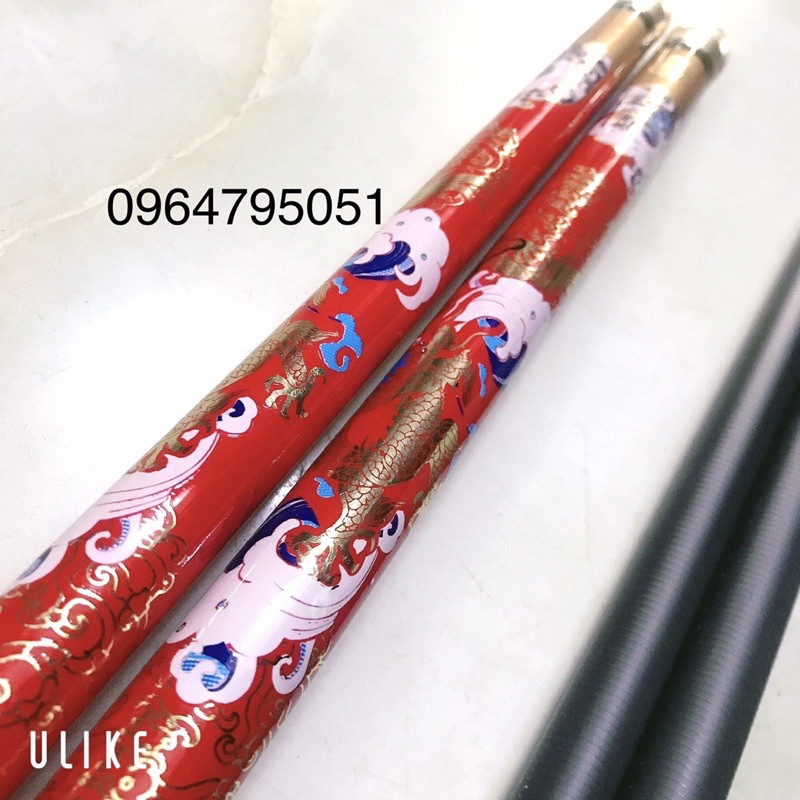 CẦN CÂU TAY 8H RỒNG ĐỎ  (cam kết bảo hành đổi trả trong 2 tuần đầu)