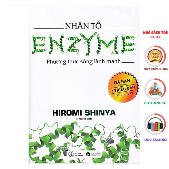 Sách - nhân tố enzyme phương thức sống lành mạnh - thái hà books