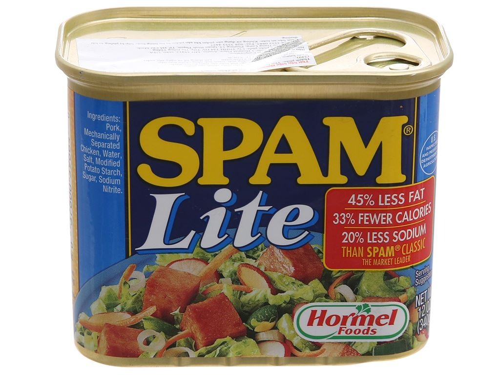 Thịt Hộp Hormel Spam Lite (Hộp 340Gr)