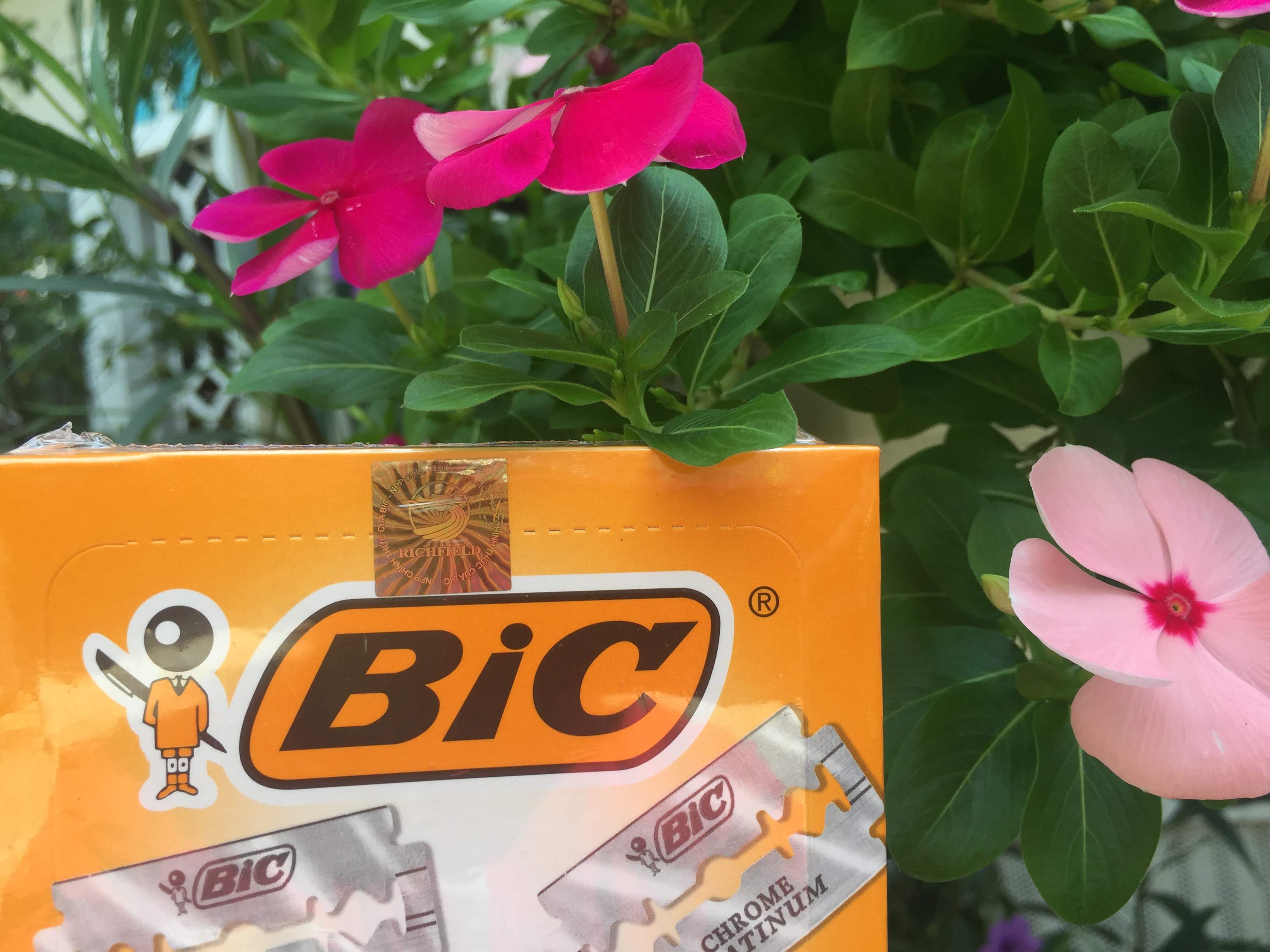 5 hộp dao lam Bic siêu bén siêu bền 25 lưỡi