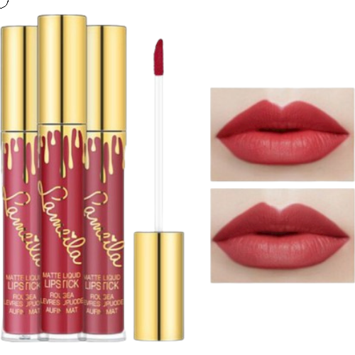 Son Kem lì Chính Hãng Lameila 763 nội địa lipstick lâu trôi chính hãng nội địa