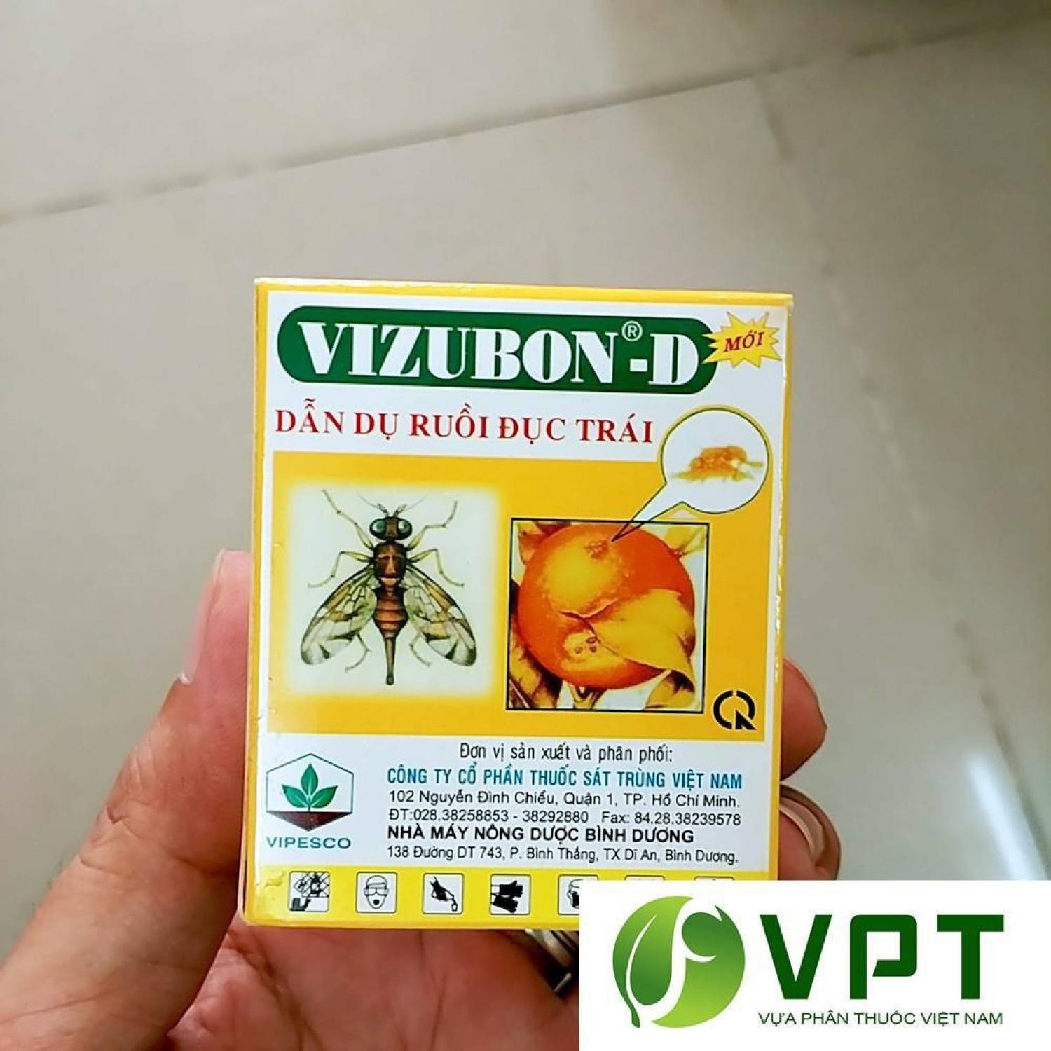 VIZUBON-D – thuốᴄ dẫn dụ ruồi đục nụ, đục trái [PhanBonOnline]