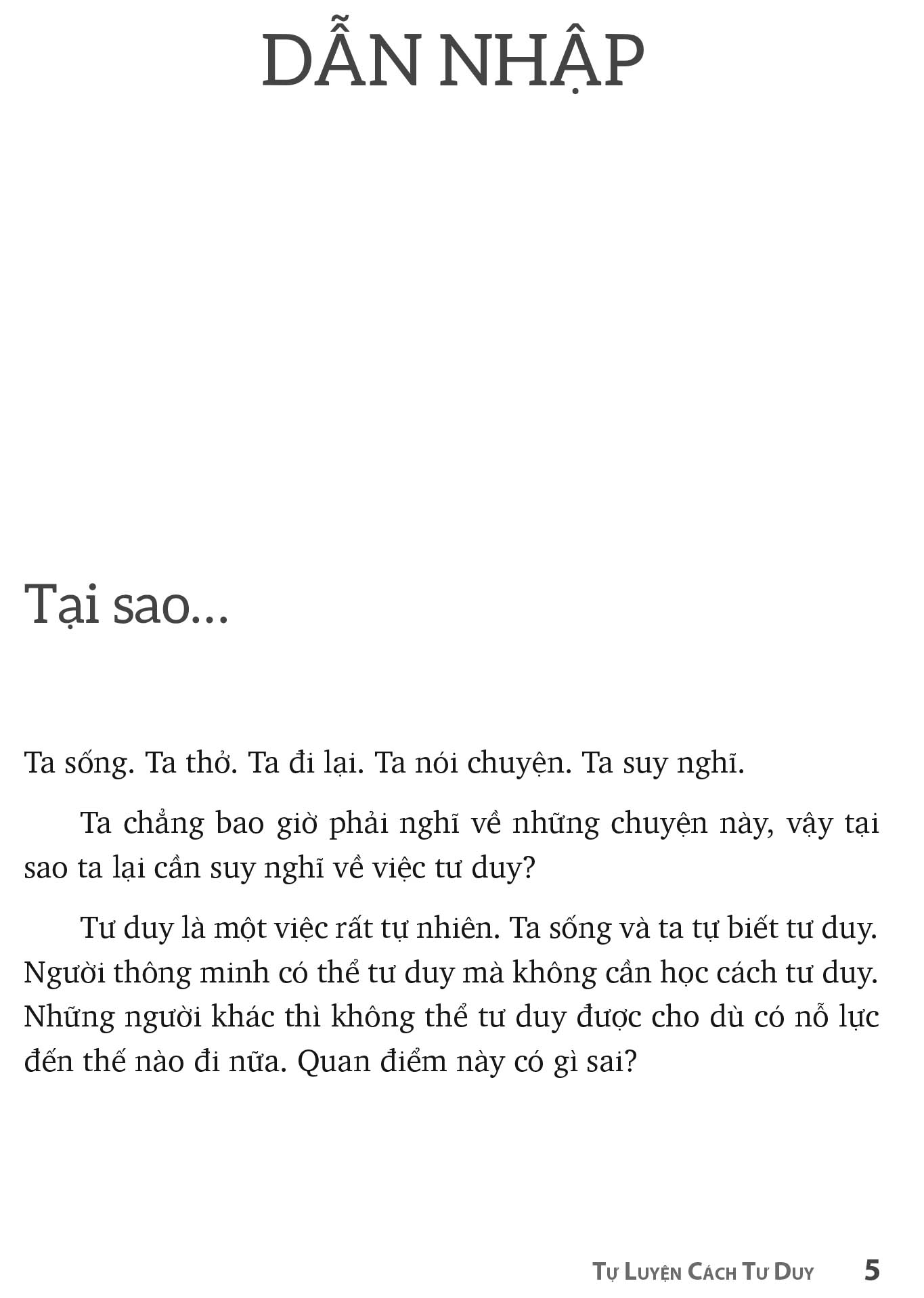 Fahasa - Tự Luyện Cách Tư Duy