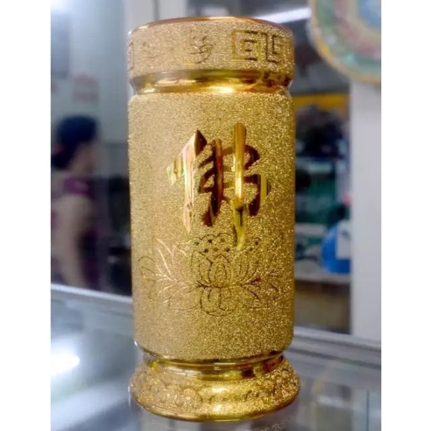 Ống đựng nhang kim sa vàng nhiều kích thước hàng chuẩn vip cao cấp
