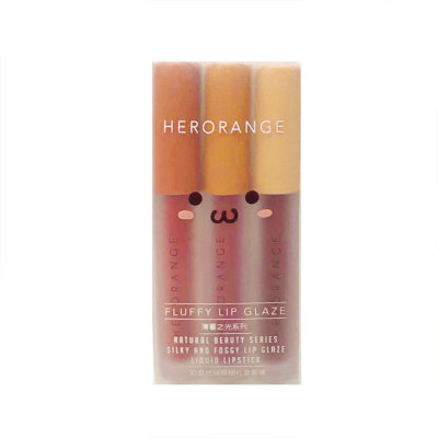 [HCM]Set 3 Cây Son Kem Lì Herorange Fluffy Lip Glaze