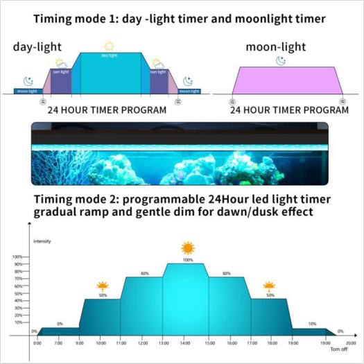 đen Led Thủy Sinh W Rgb Hẹn Giờ Thong Minh Skyled Ver 2 0 30 35cm Phụ Kiện Thủy Sinh Thucungmall Com