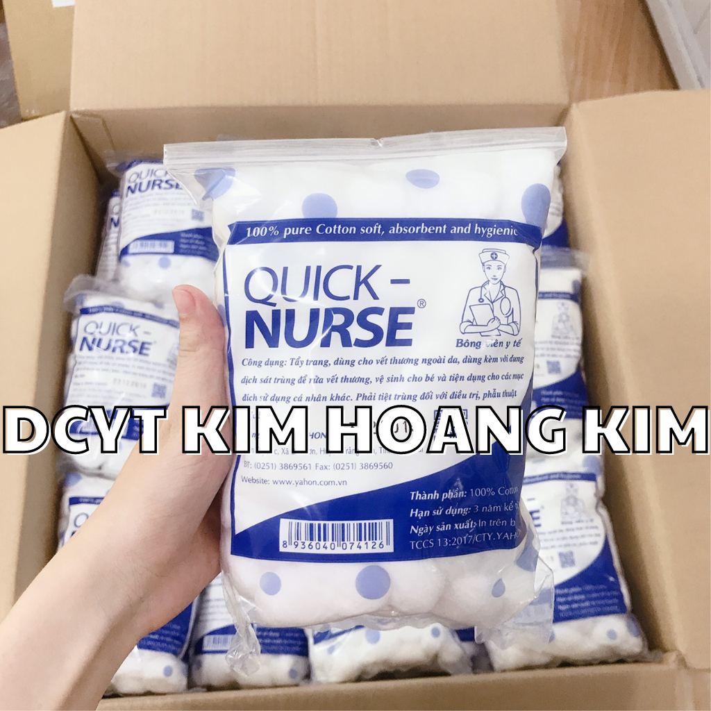 Gòn viên Quick Nurse (100 viên/túi)