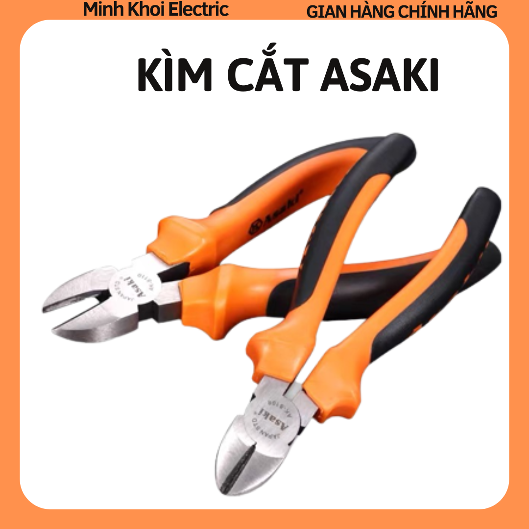 Kìm cắt asaki ak-8147 125mm, ak-8148 150mm ,kiềm cắt, kềm cắt,