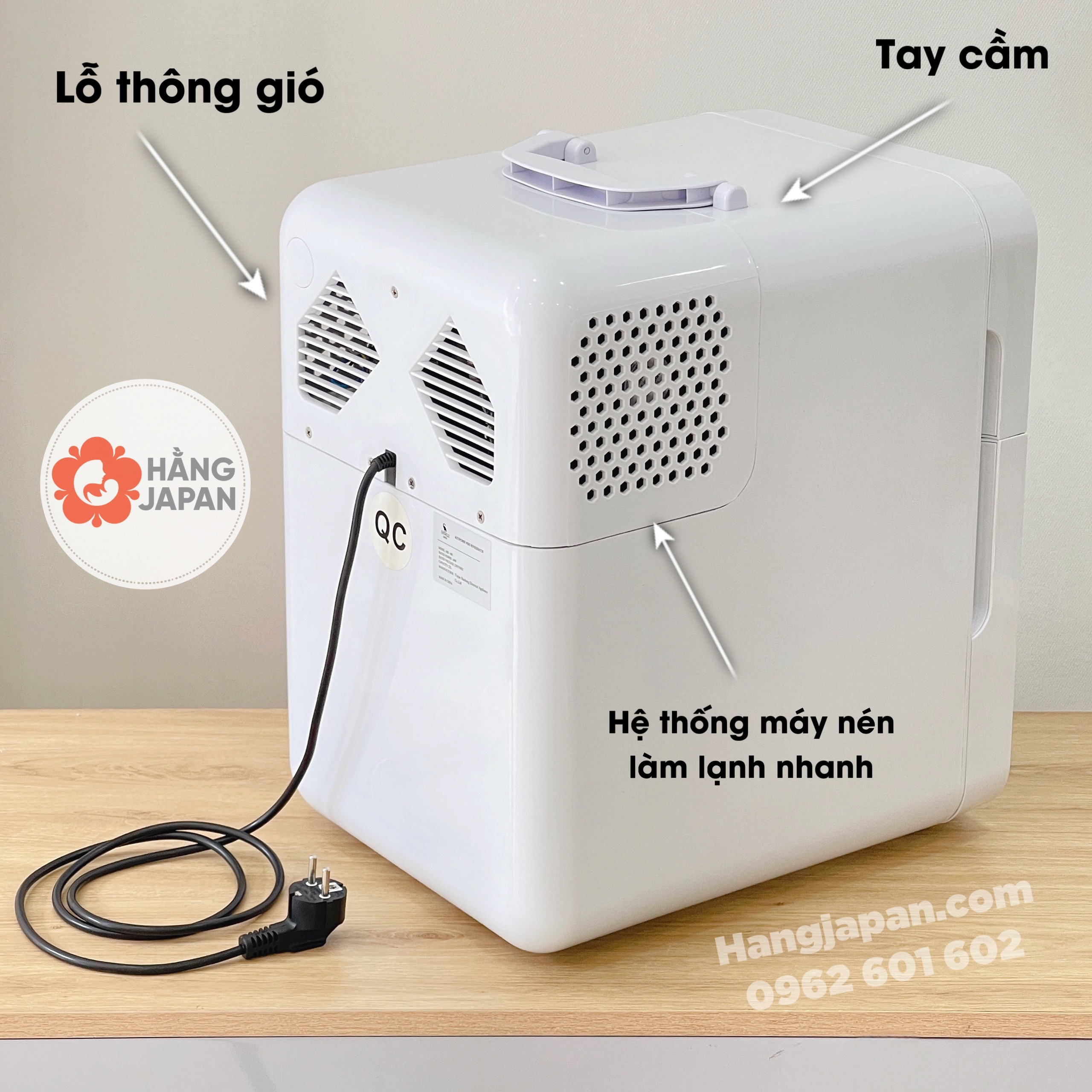 Tủ lạnh mini Moaz bebe MB-085 22 Lít