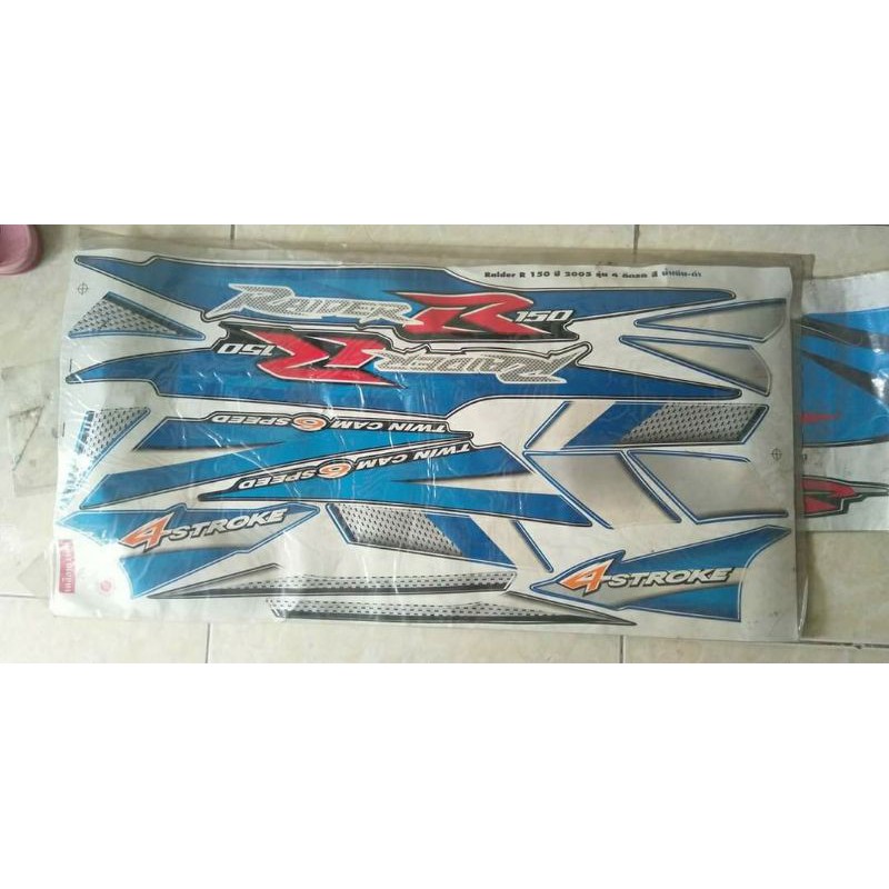 bộ tem xe RAIDER đời 2006 hàng thái xịn cực đẹp