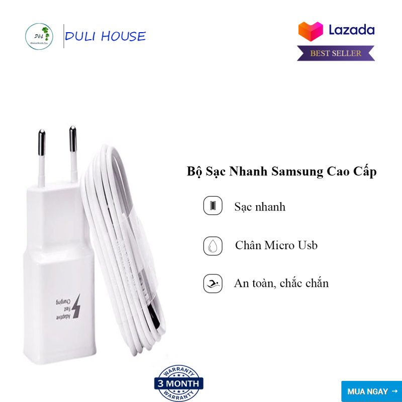 Giá Bộ Sạc Samsung Cao Cấp - Sạc Nhanh - An Toàn - Bảo Hành 3 Tháng
