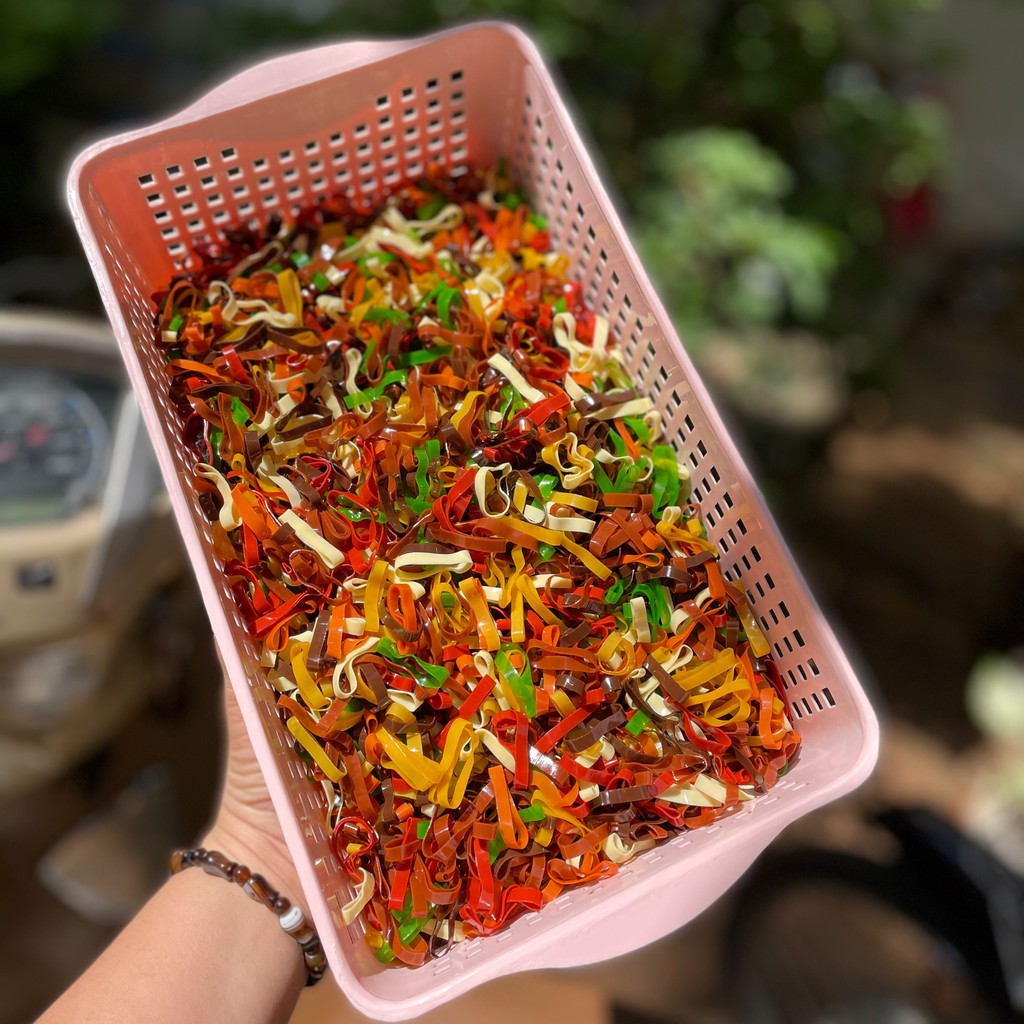BÁN SĨ 1KG THUN CỘT TÓC NHIỀU MÀU
