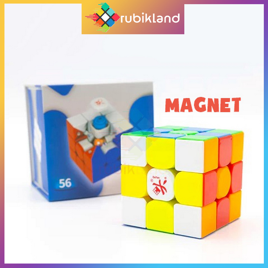 Rubik 3x3 dayan guhong pro m 3x3 magnetic maglev rubic nam châm 3 tầng đồ chơi trí tuệ trẻ em phát triển tư duy