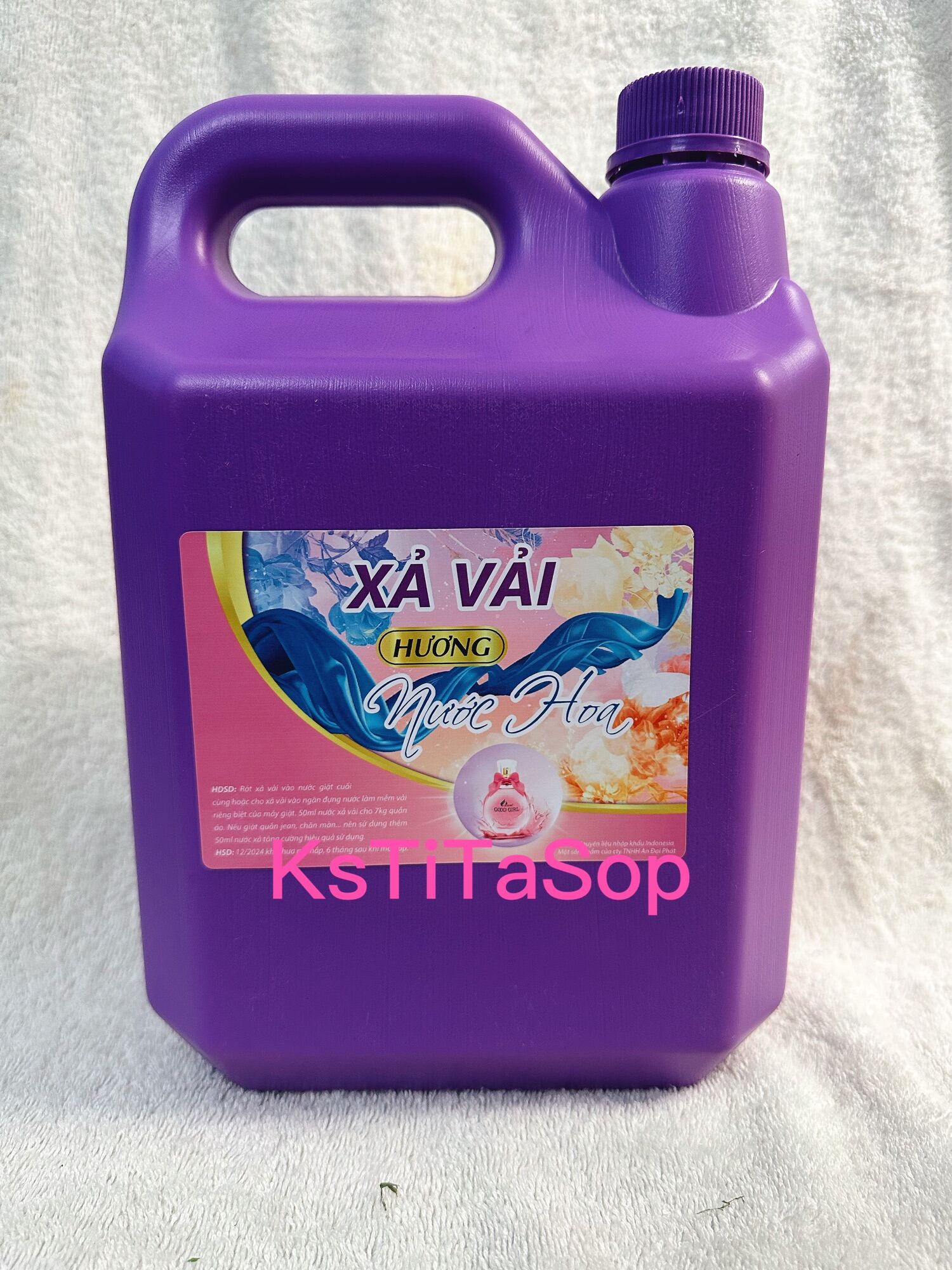 [Hoàn Tiền 10%] 5 LiT Xả Vải Hương Nước Hoa