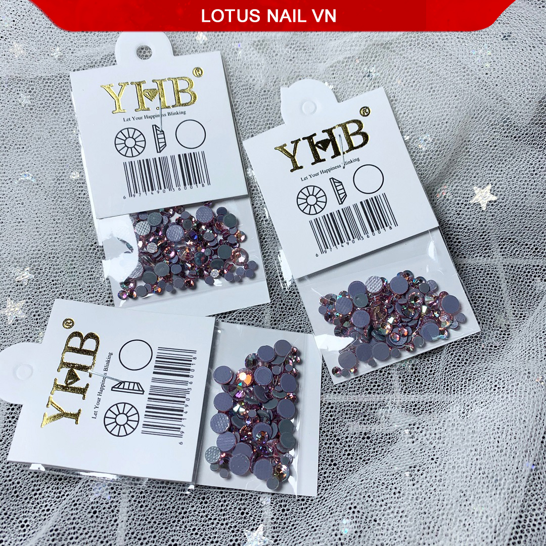 Túi đá đính móng YHB cao cấp mix đủ size