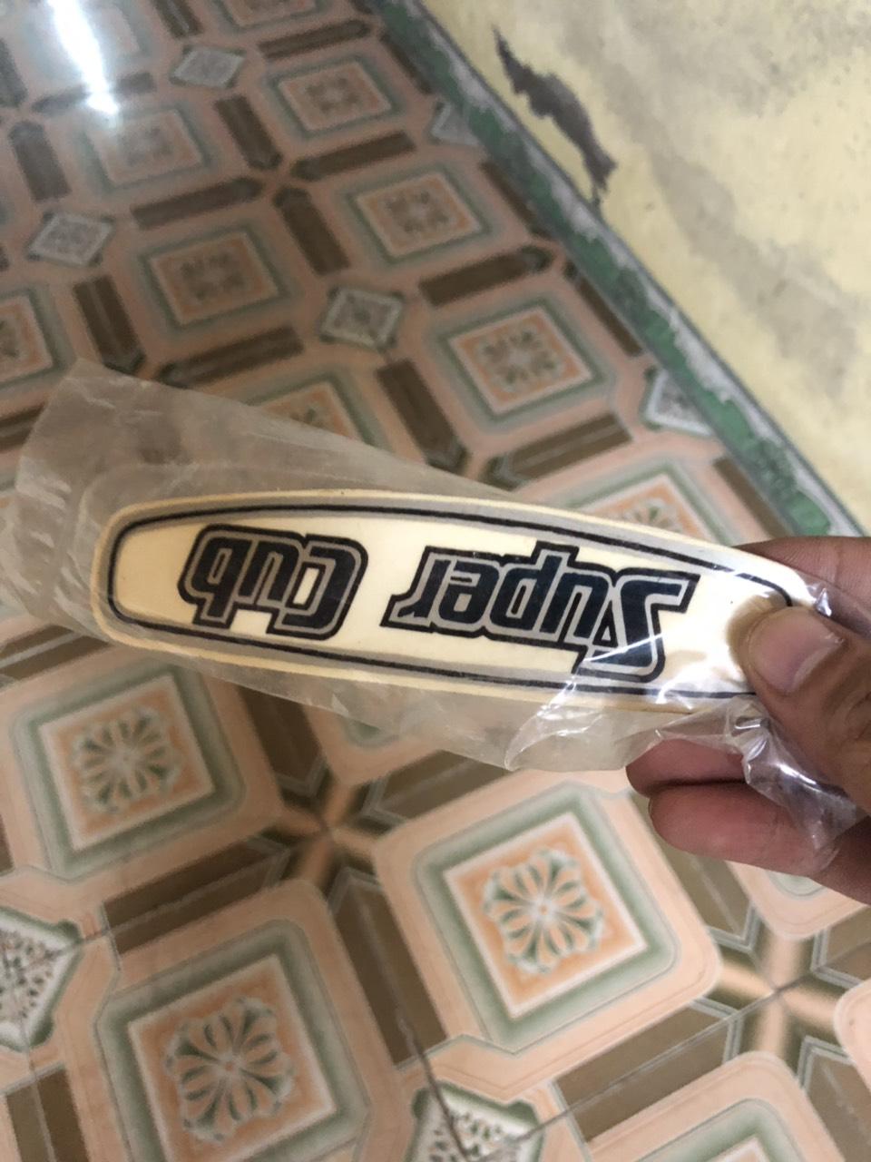 Tem xe honda cub 80, 78 ( tem bình xăng)